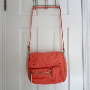 FOSSIL Summer Vacation Orange Shoulder Bag w/ charms